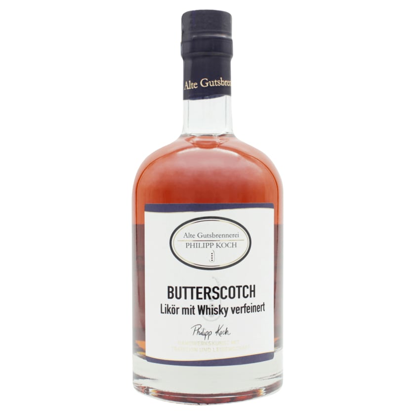 Philipp Koch Butterscotch Likör mit Whisky 0,5l